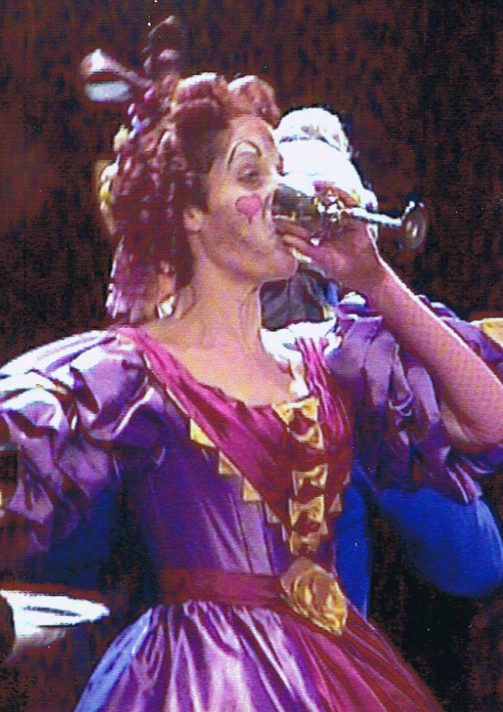 Sarah on Broadway as Madame Thenardier in the original production of Les Miserables.